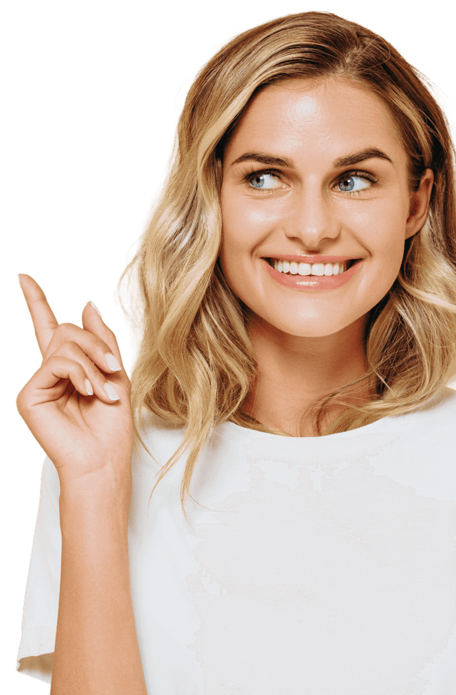 Smiling woman
